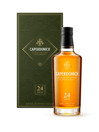 caperdonich 24 year old single malt scotch whisky