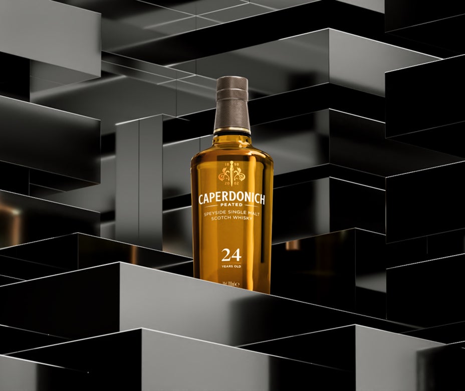 caperdonich 24 year old peated single malt scotch whisky