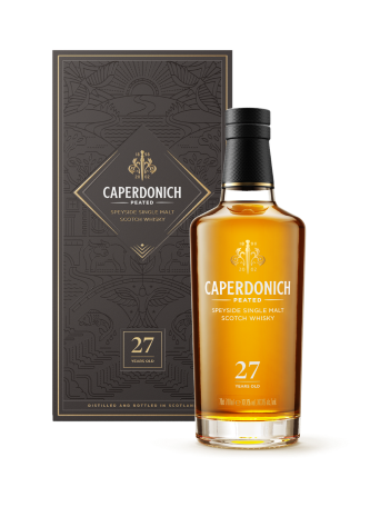 caperdonich 27 year old peated single malt scotch whisky